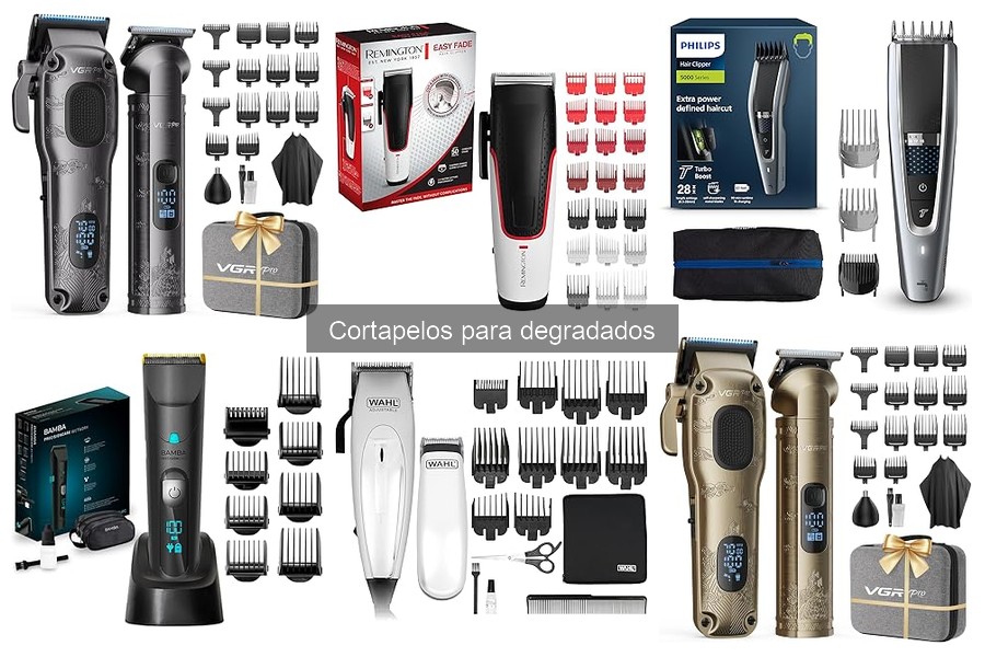 Errores comunes al usar cortapelos para degradados
