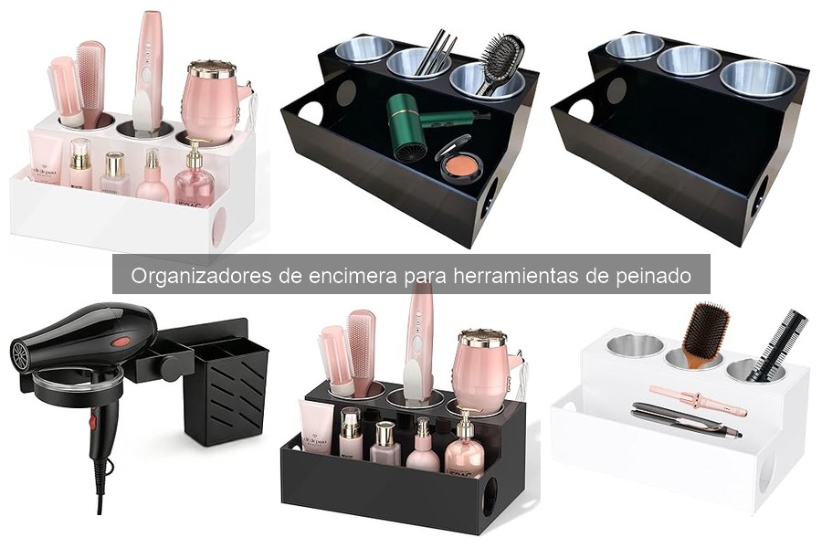Errores comunes al usar organizadores de encimera para peinado
