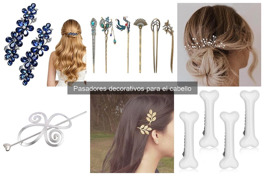 Errores comunes al usar pasadores decorativos para el cabello