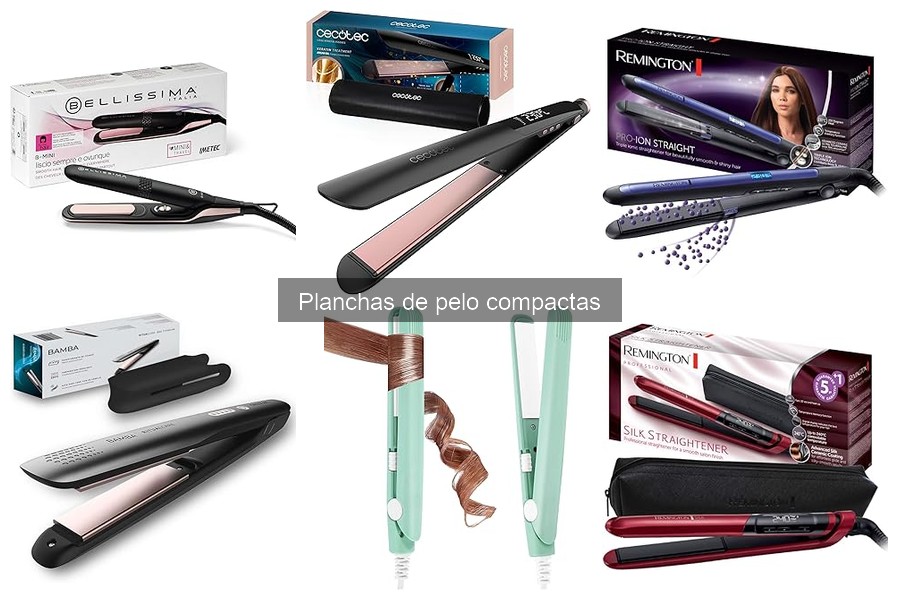 Errores comunes al usar planchas de pelo compactas