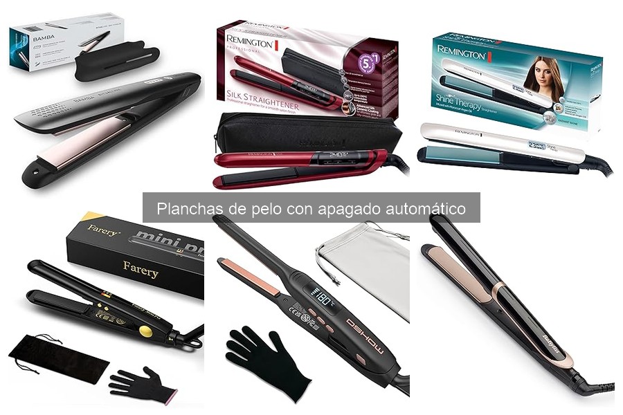 Errores comunes al usar planchas de pelo con apagado automático