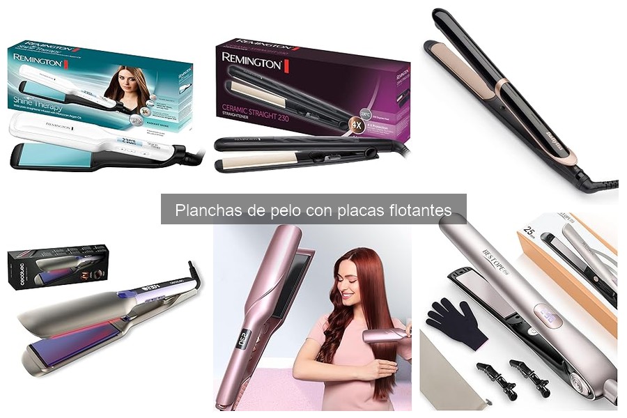 Errores comunes al usar planchas de pelo con placas flotantes