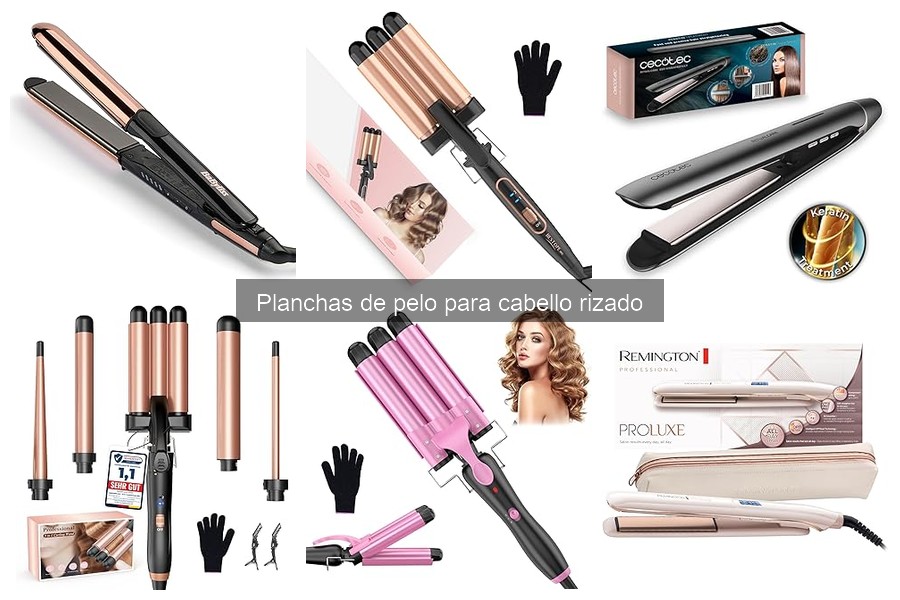 Errores comunes al usar planchas en cabellos rizados