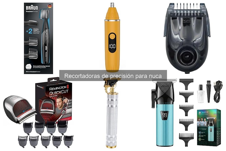 Errores comunes al usar recortadoras de precisión para nuca