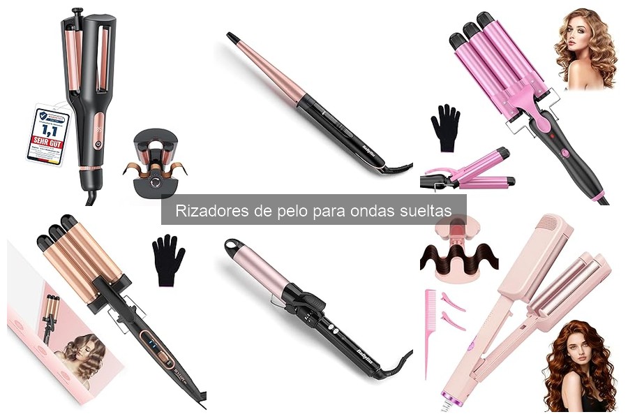 Errores comunes al usar rizadores de pelo para ondas sueltas