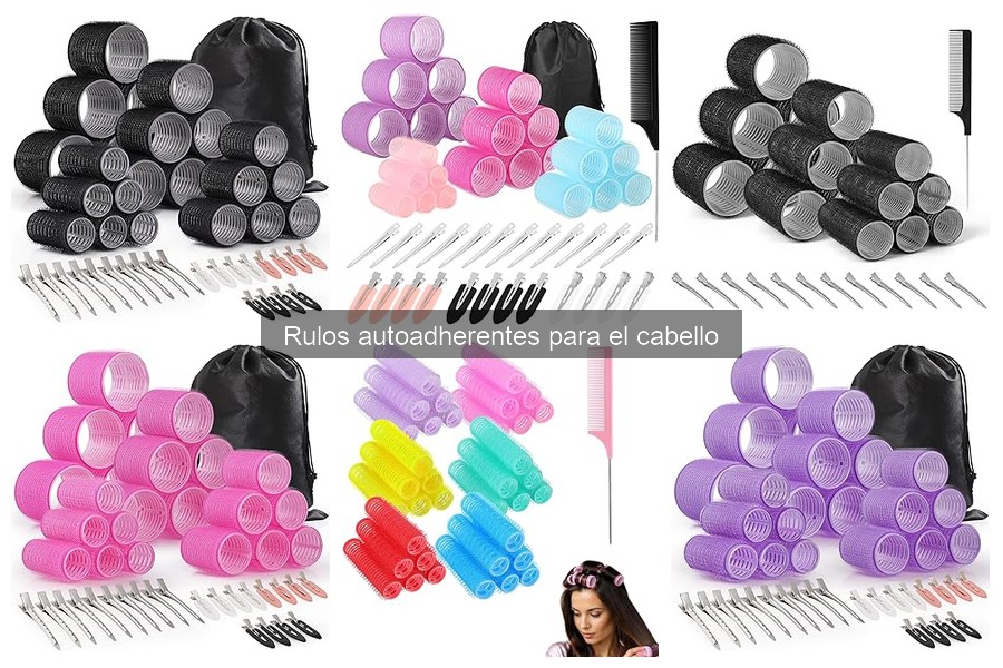 Errores comunes al usar rulos autoadherentes para el cabello