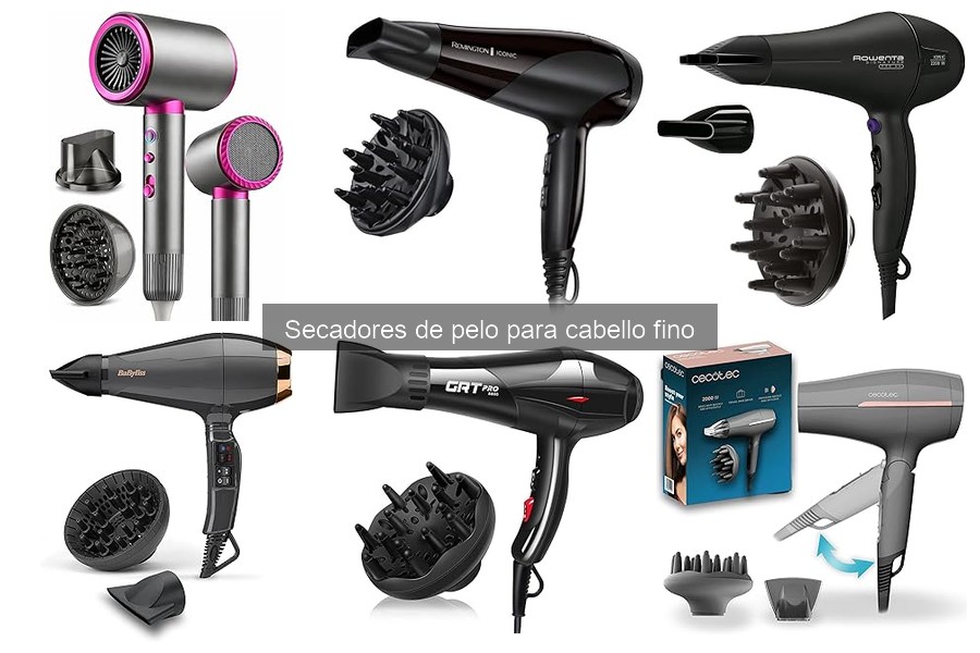 Errores Comunes al Usar Secadores en Cabello Fino