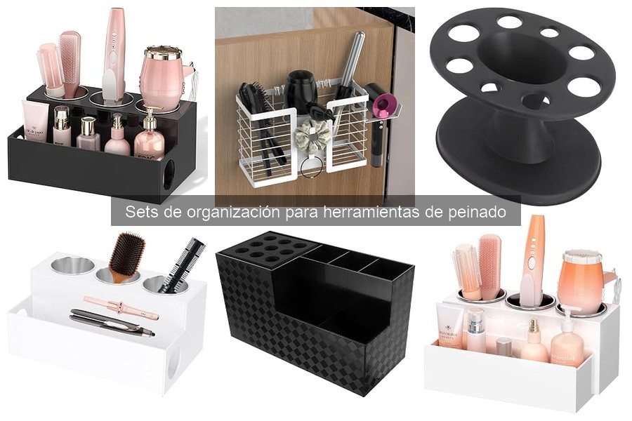 Errores comunes al usar sets de organización para herramientas de peinado