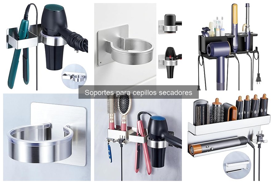 Errores comunes al usar soportes para cepillos secadores