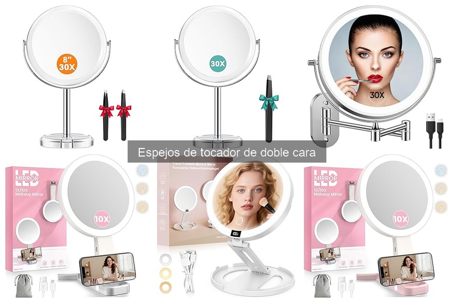 Espejos de Tocador de Doble Cara vs Normales: ¿Cuál Elegir?