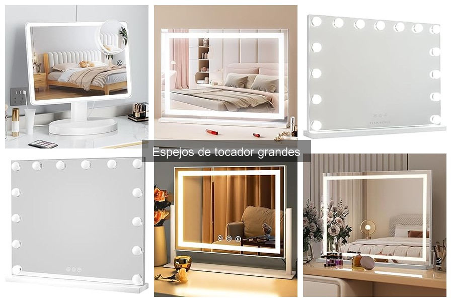 Espejos de Tocador Grandes con Luz LED: ¿Merece la Pena?