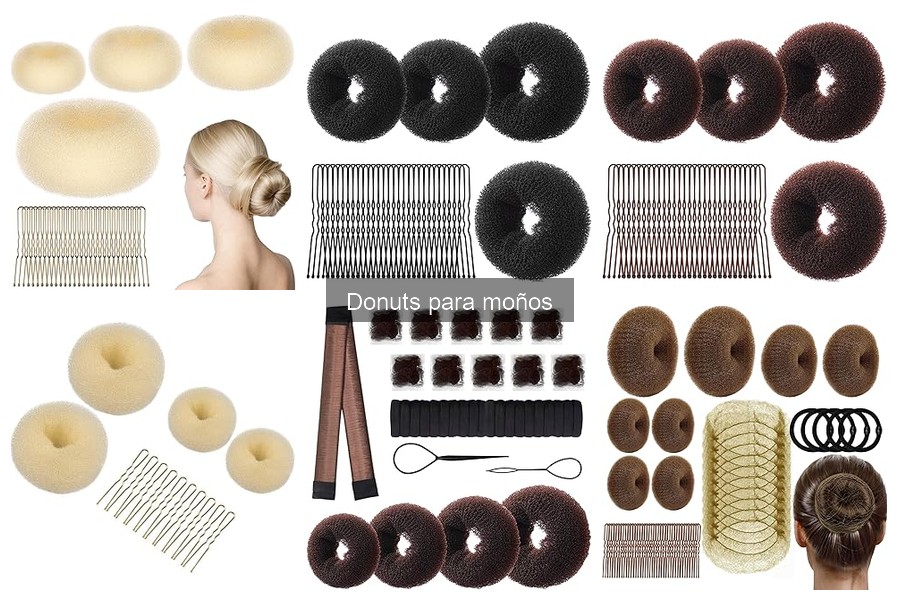 Estilos de peinados con donuts para moños: Guía e inspiración
