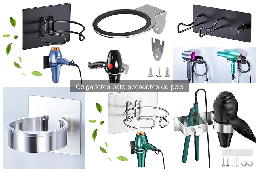 Guía de compra de colgadores para secadores de pelo