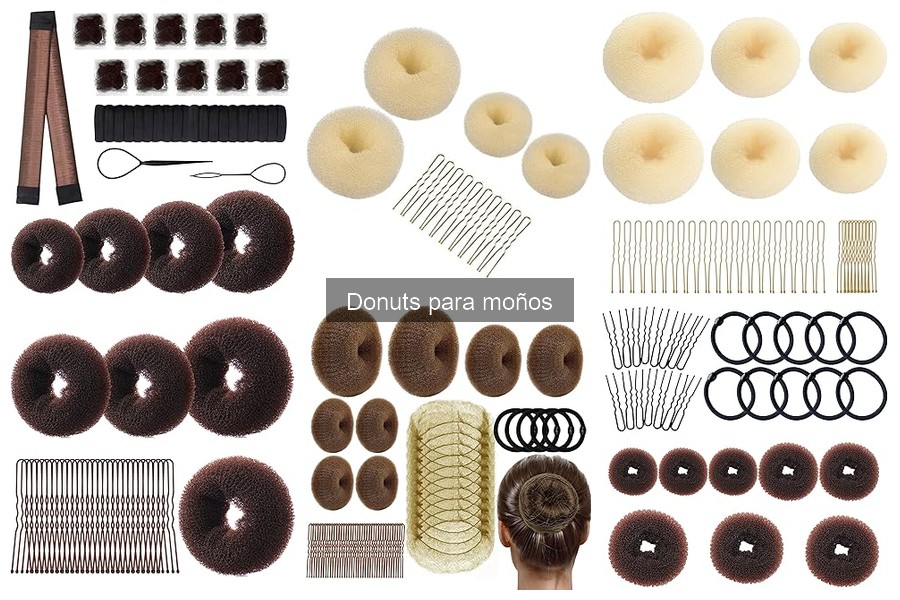 Guía de compra de donuts para moños: Mejores opciones y tips