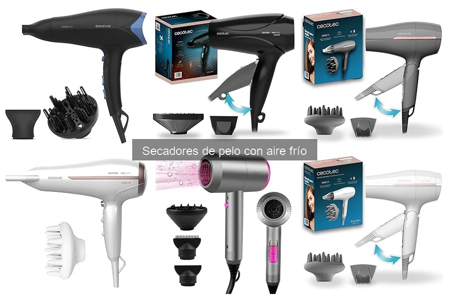 Guía de compra: Secadores de pelo con aire frío