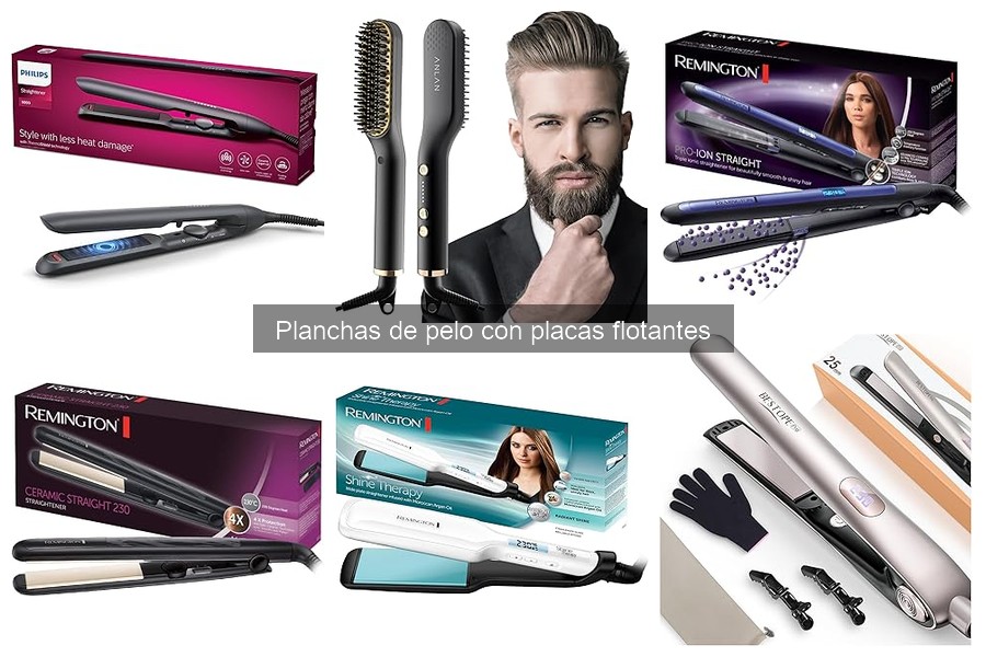 Guía de precios de planchas de pelo con placas flotantes