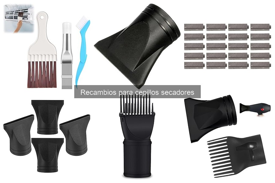 Guía de precios de recambios para cepillos secadores