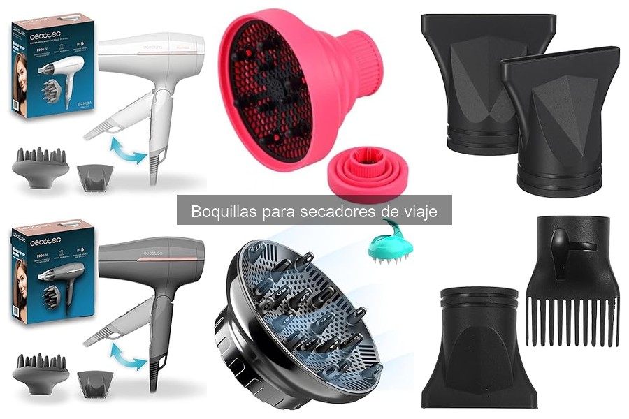 Guía para Elegir Boquillas para Secadores de Viaje