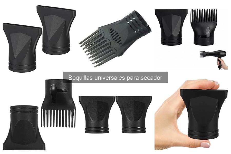 Guía para elegir boquillas universales para secadores de viaje