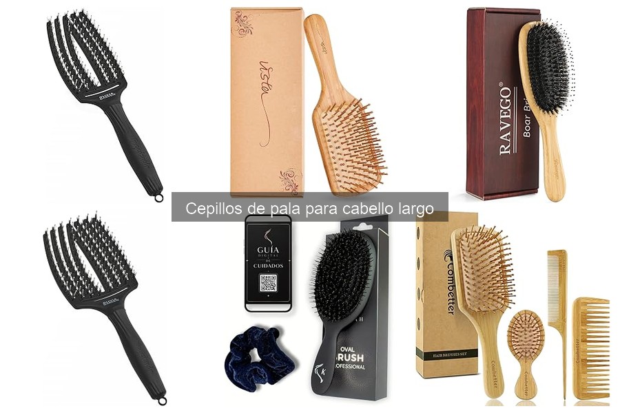 Guía para Elegir el Mejor Cepillo de Pala para Cabello Largo