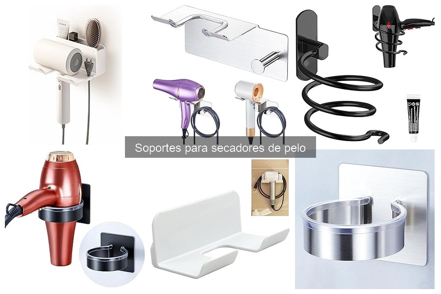 Guía para Elegir el Mejor Soporte para Secadores de Pelo