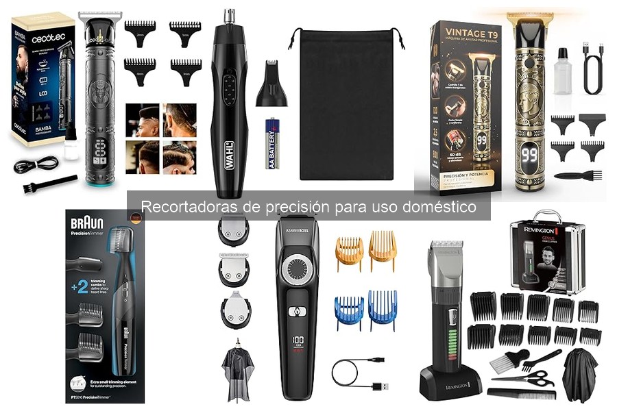 Guía para elegir la mejor recortadora de precisión en casa