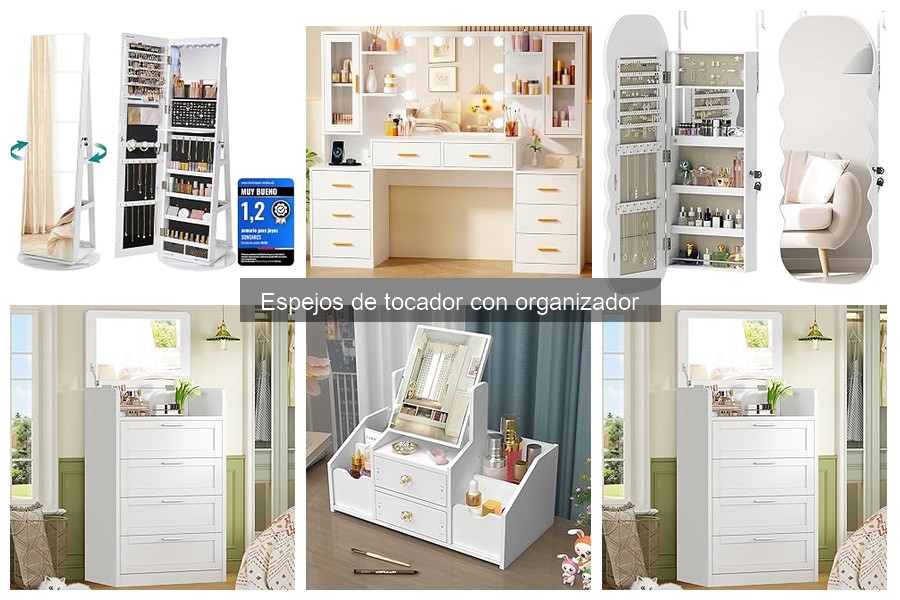 Guía para Instalar un Espejo de Tocador con Organizador