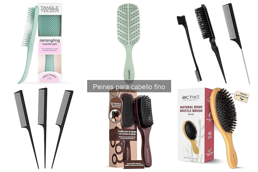 Herramientas esenciales antes de peinar cabello fino