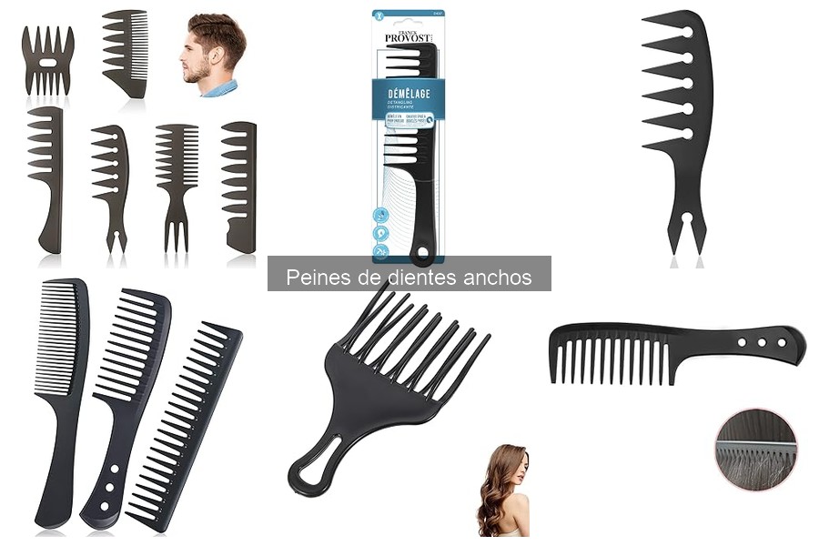 Impacto de los Materiales en Peines de Dientes Anchos