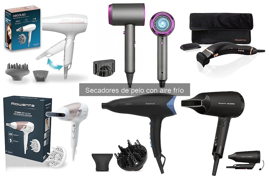 Innovaciones en secadores de pelo con aire frío 2023
