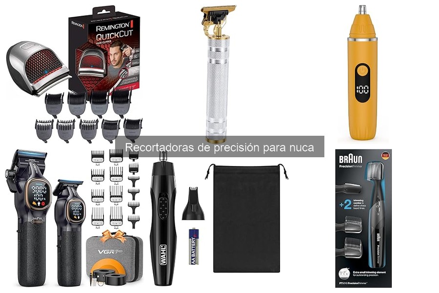 Las mejores recortadoras de precisión para nuca según barberos