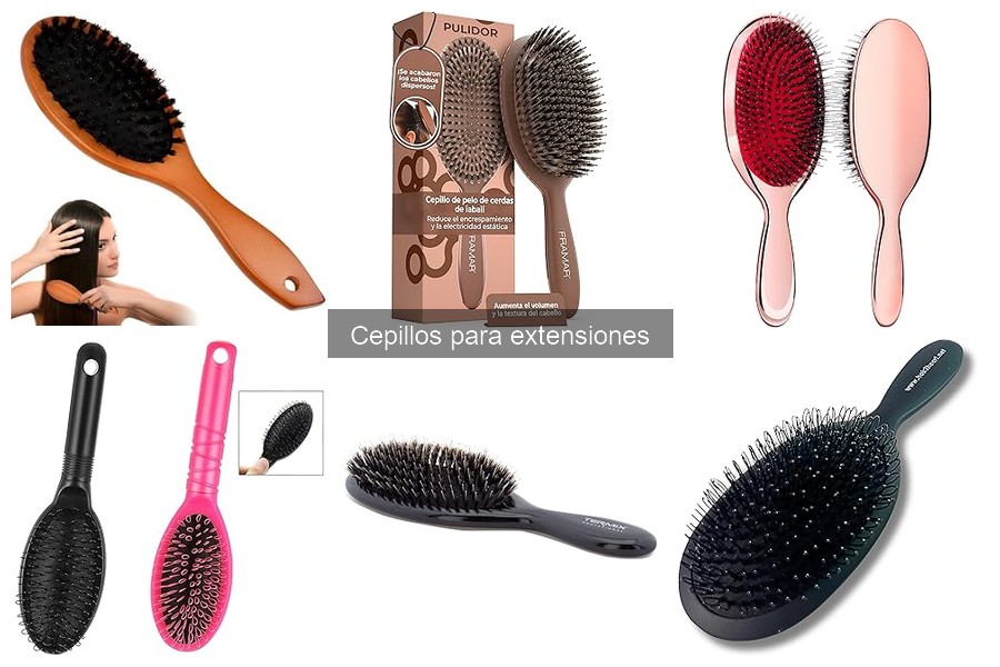 Los mejores cepillos para extensiones de cabello en casa