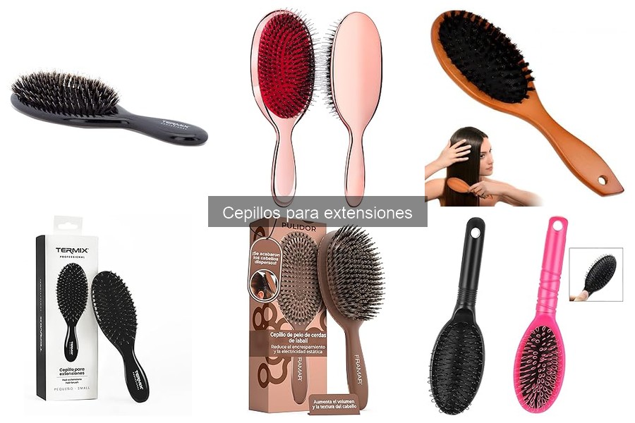 Los mejores cepillos para extensiones en clima húmedo