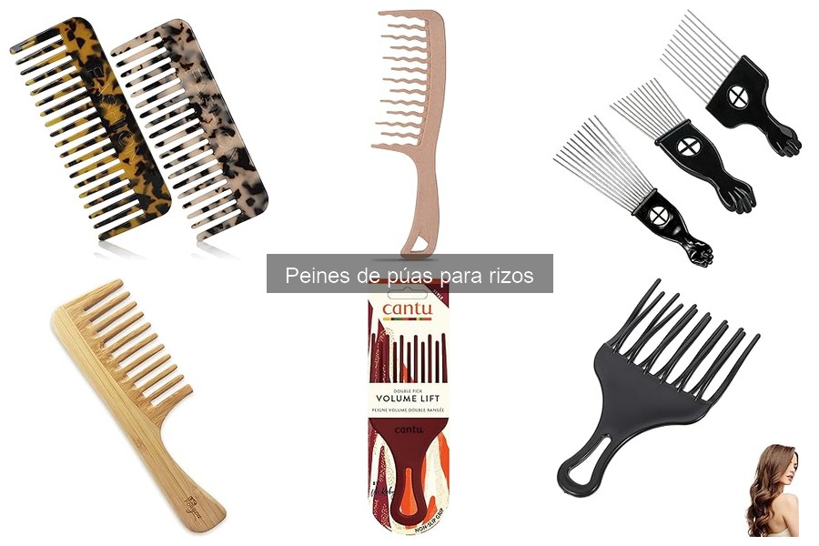 Mantén tus peines de púas para rizos como nuevos: guía de cuidado