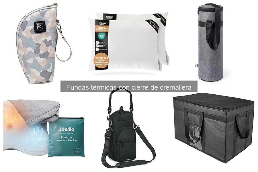 ** Mantenimiento de fundas térmicas con cierre de cremallera
