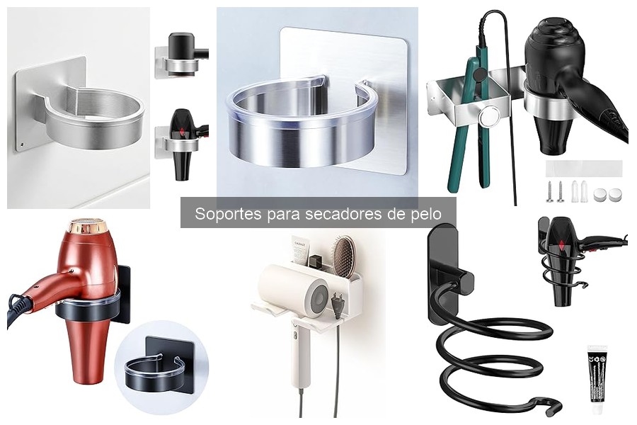 Mantenimiento de soportes para secadores de pelo: consejos útiles