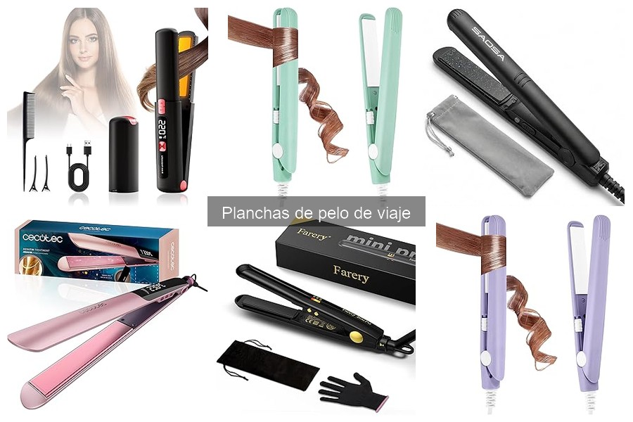 Mantenimiento y Cuidado de Planchas de Pelo de Viaje