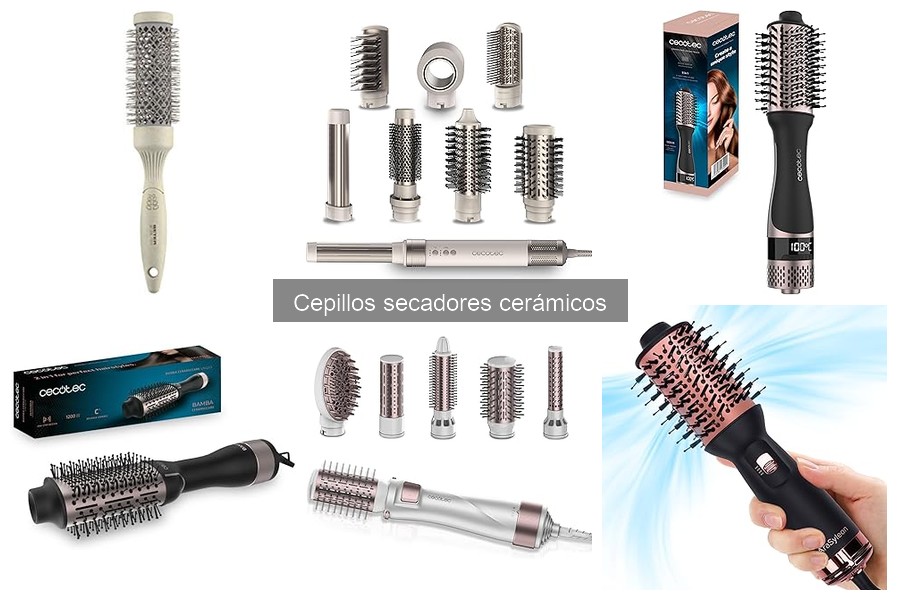Mantenimiento y limpieza de cepillos secadores cerámicos
