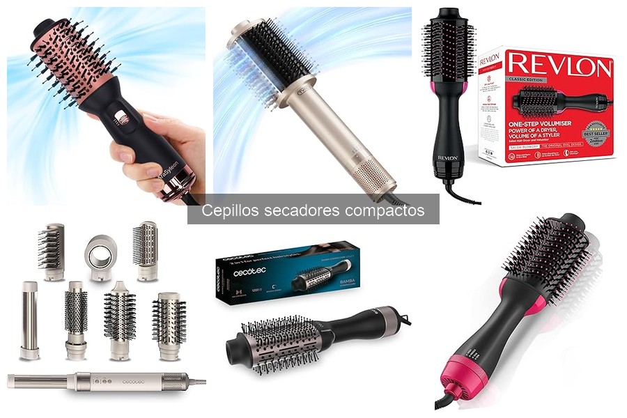 Mantenimiento y limpieza de cepillos secadores compactos