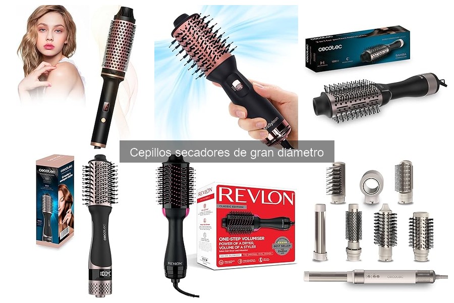 Mantenimiento y Limpieza de Cepillos Secadores de Gran Diámetro