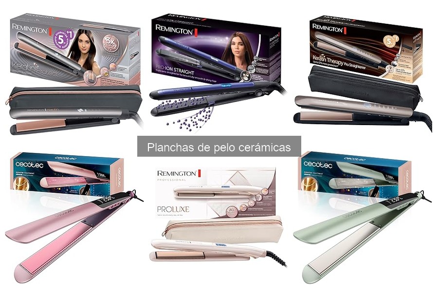 Mantenimiento y limpieza de planchas de pelo cerámicas