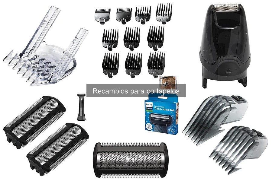Mejor recambio para cortapelos según el tipo de cabello