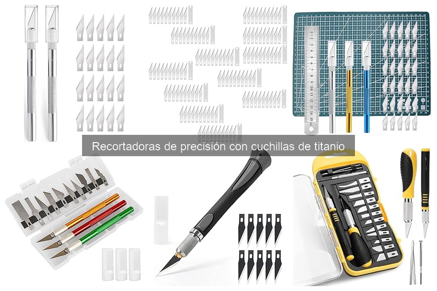 Mejores accesorios para recortadoras de precisión con titanio