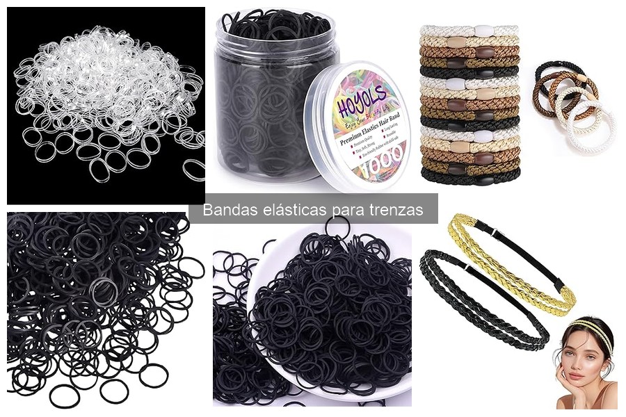 Mejores bandas elásticas para trenzas en Amazon 2023