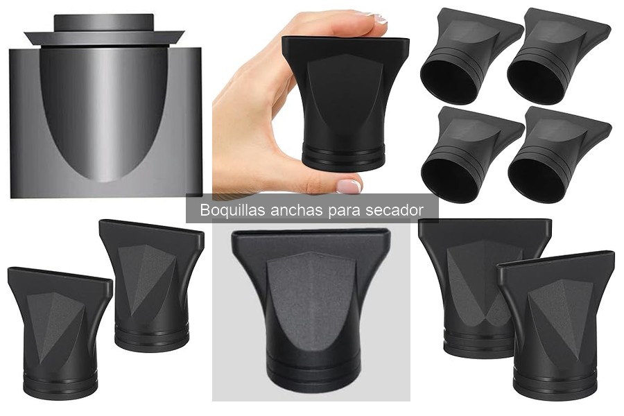 Mejores boquillas anchas para secador según tipo de cabello