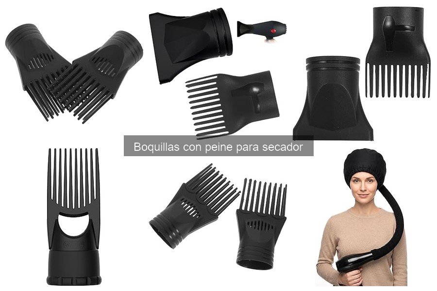 Mejores boquillas con peine para secar el cabello rápido