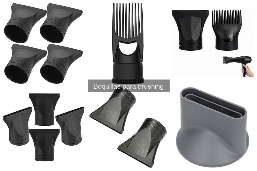 Mejores boquillas para brushing según tu tipo de cabello