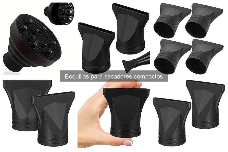 Mejores boquillas para secadores compactos: comparativa y recomendaciones