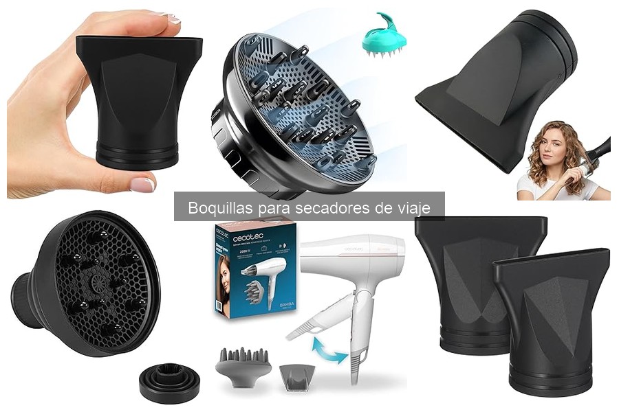 Mejores boquillas para secadores de viaje según opiniones