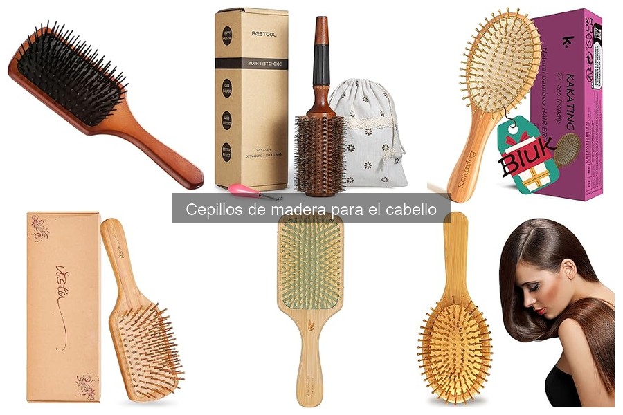 Mejores cepillos de madera para el cabello: Comparativa 2023